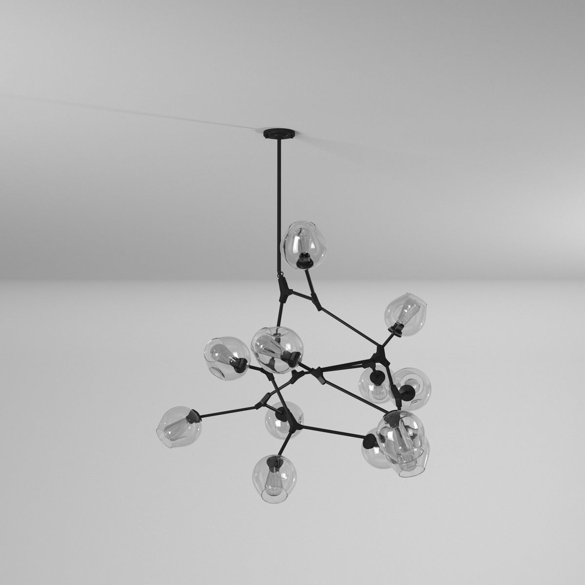 ARTCRAFT LIGHTING Organic Chandelier JA14022BK