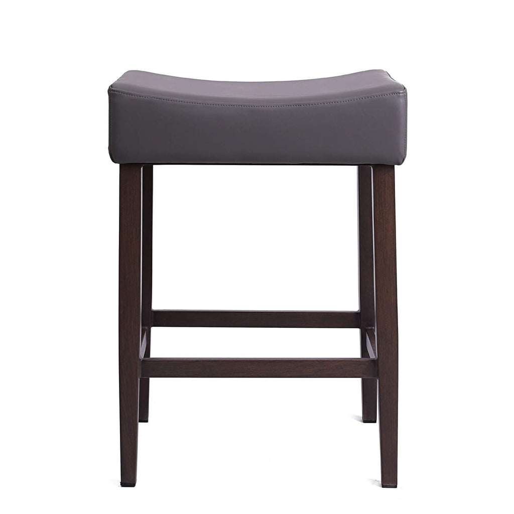FURNISHINGS MATE JACK COUNTER STOOL GREY SET OF TWO CS 402-GR-BW