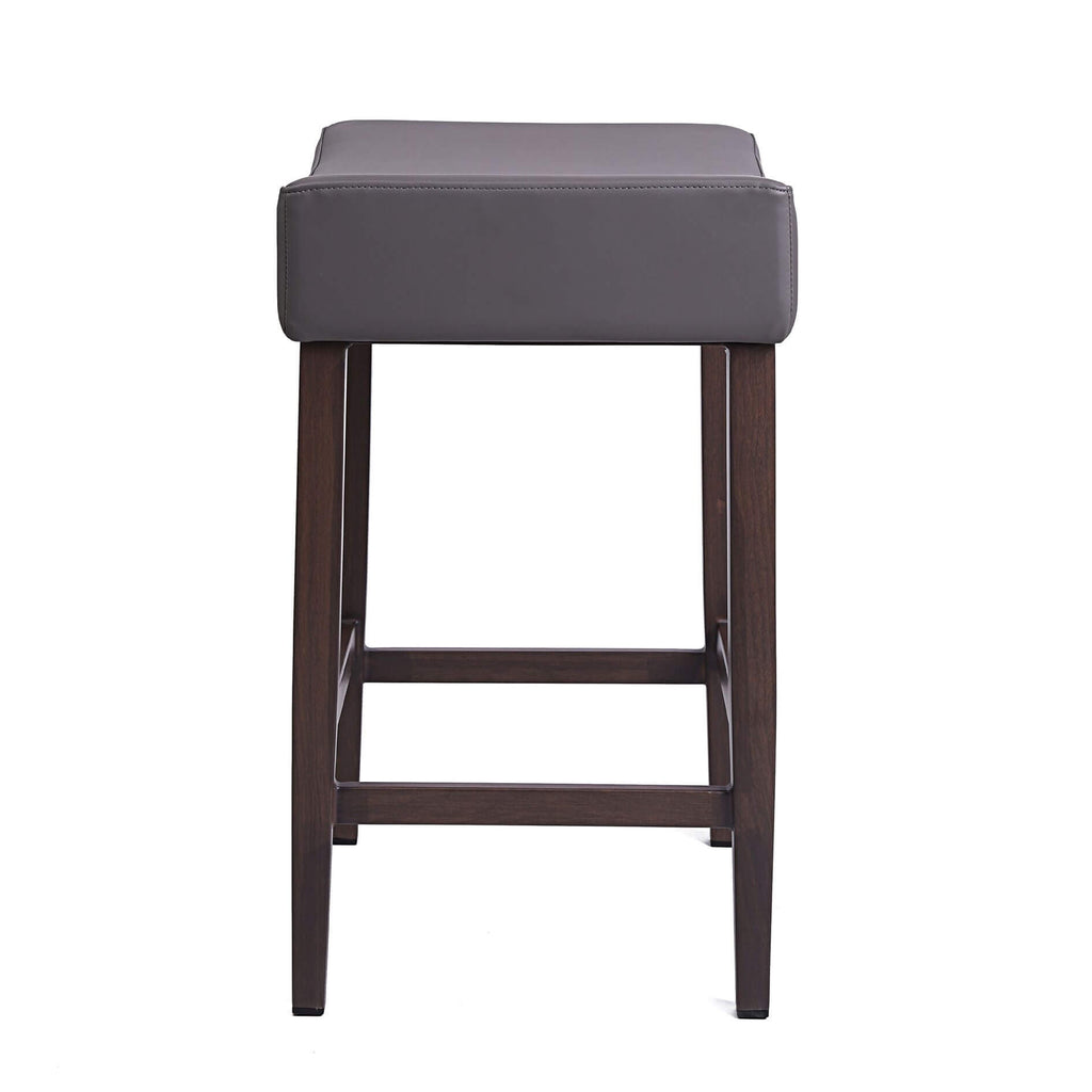 FURNISHINGS MATE JACK COUNTER STOOL GREY SET OF TWO CS 402-GR-BW