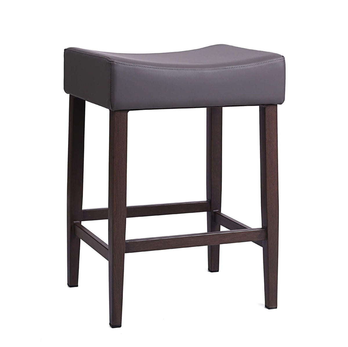 FURNISHINGS MATE JACK COUNTER STOOL GREY SET OF TWO CS 402-GR-BW