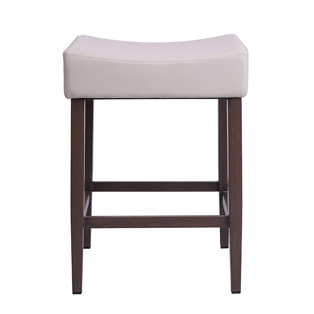 FURNISHINGS MATE JACK COUNTER STOOL OATMEAL SET OF TWO CS 402-OM-BW