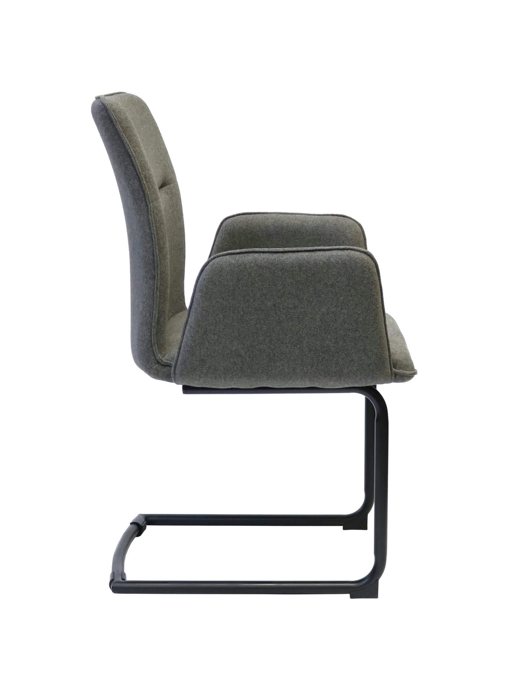 FURNISHINGS MATE JACOB CHAIR SLATE SET OF TWO DC 621-SL-CANTI