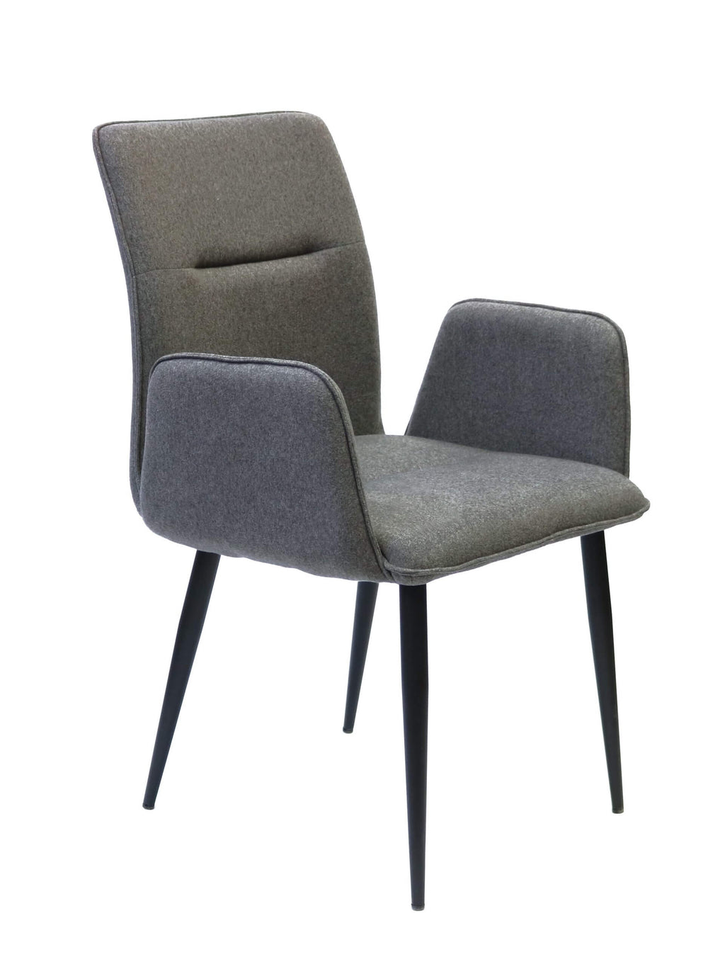 FURNISHINGS MATE JACOB CHAIR SLATE SET OF TWO DC 621-SL-MOD