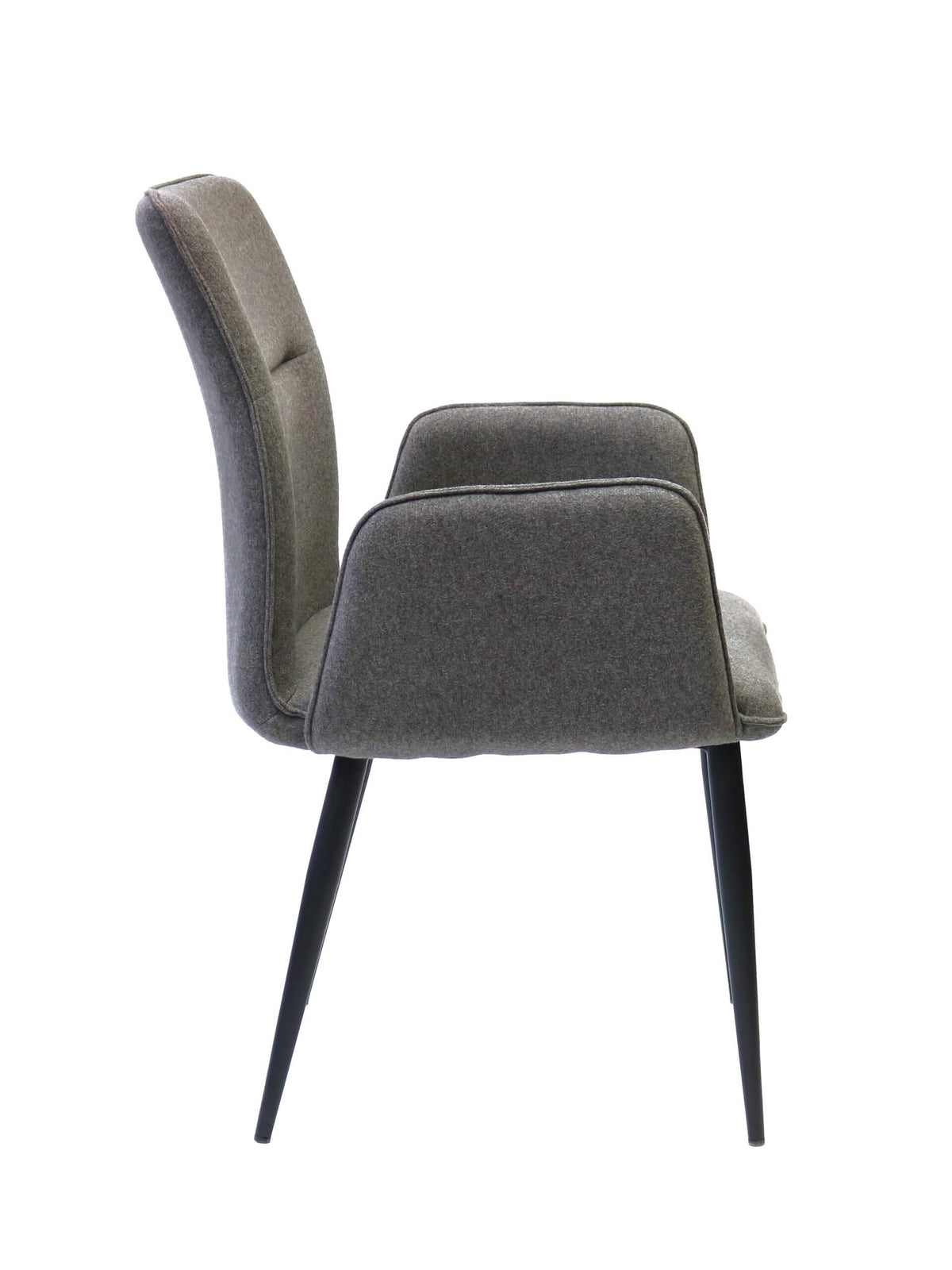 FURNISHINGS MATE JACOB CHAIR SLATE SET OF TWO DC 621-SL-MOD
