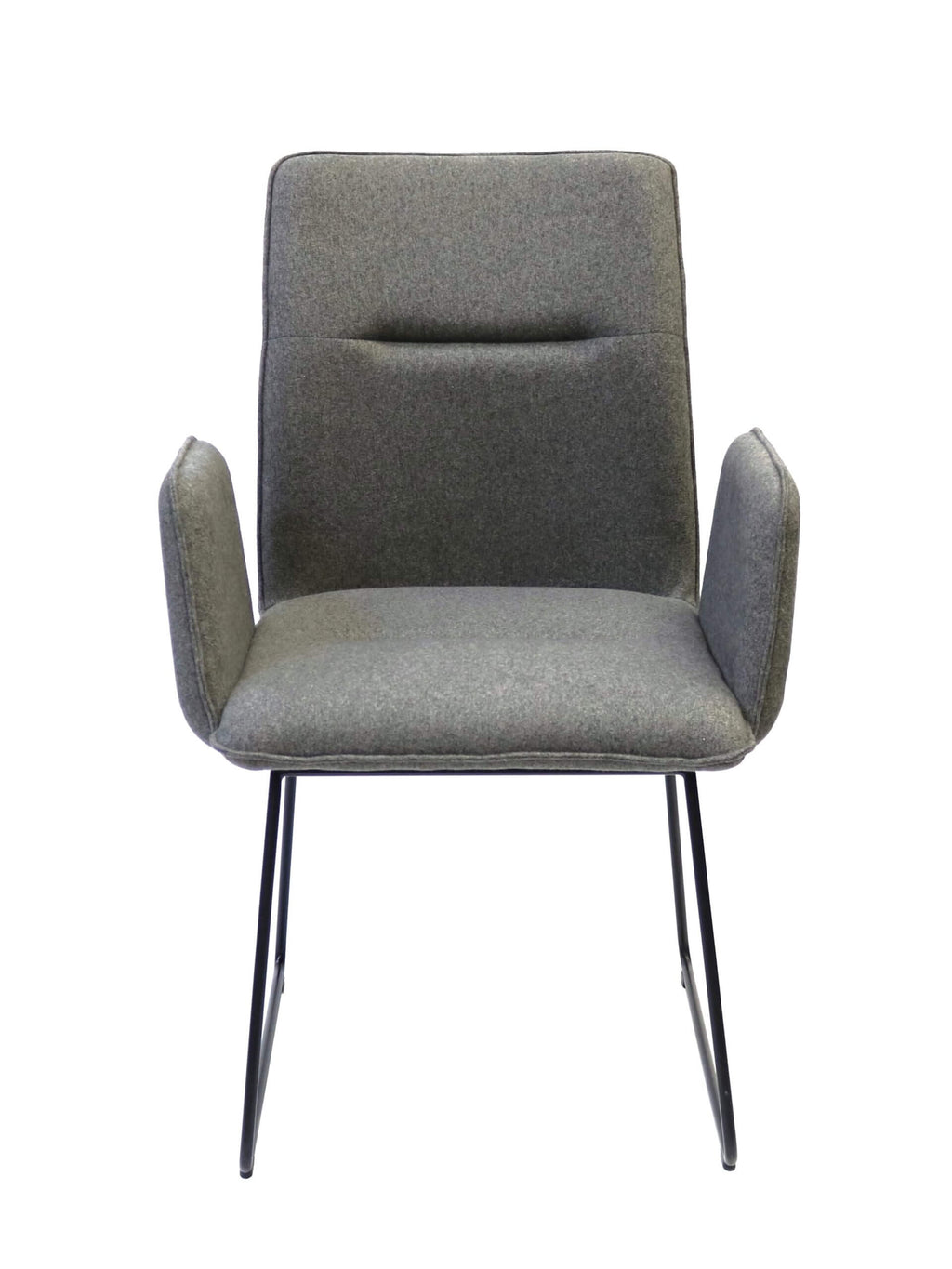 FURNISHINGS MATE JACOB CHAIR SLATE SET OF TWO DC 621-SL-SLED
