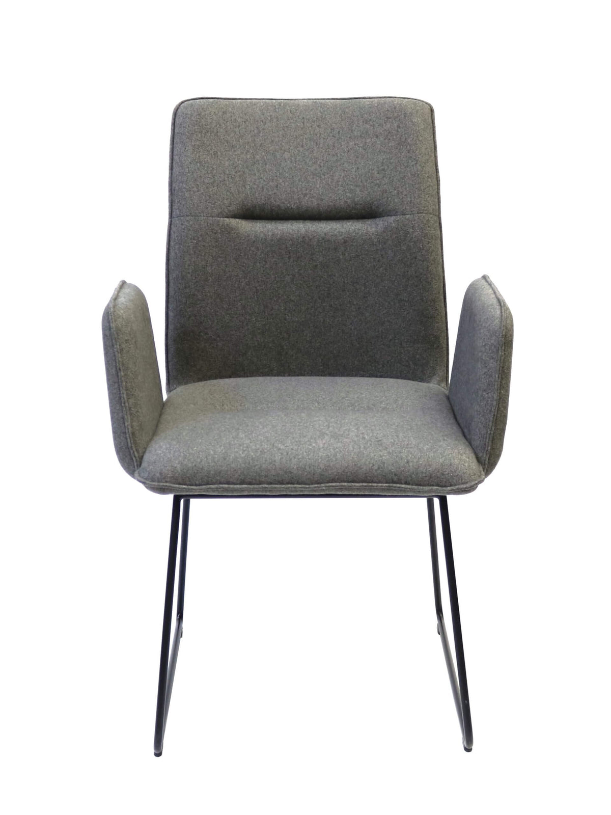 FURNISHINGS MATE JACOB CHAIR SLATE SET OF TWO DC 621-SL-SLED