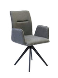 FURNISHINGS MATE JACOB CHAIR SWIVEL SET OF TWO DC 621-SL-SWV
