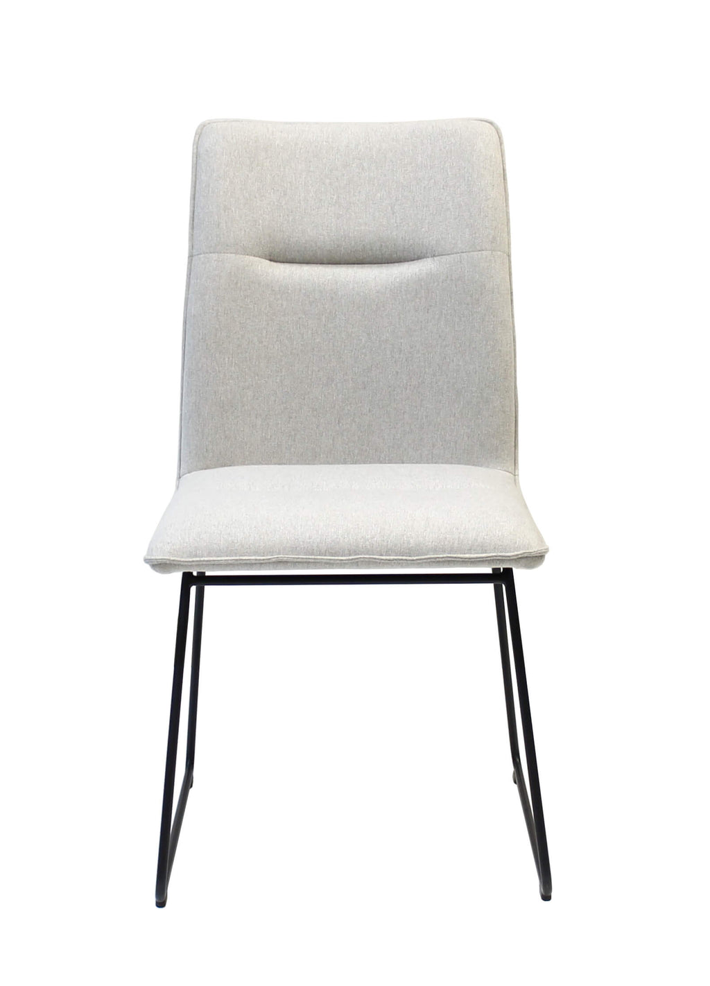 FURNISHINGS MATE JOELLE CHAIR DOVE SET OF TWO DC 620-DO-SLED