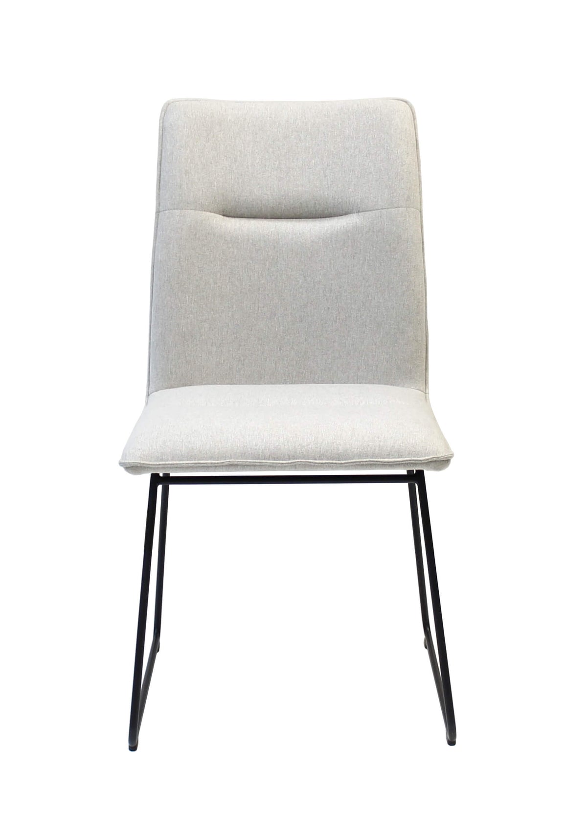 FURNISHINGS MATE JOELLE CHAIR DOVE SET OF TWO DC 620-DO-SLED