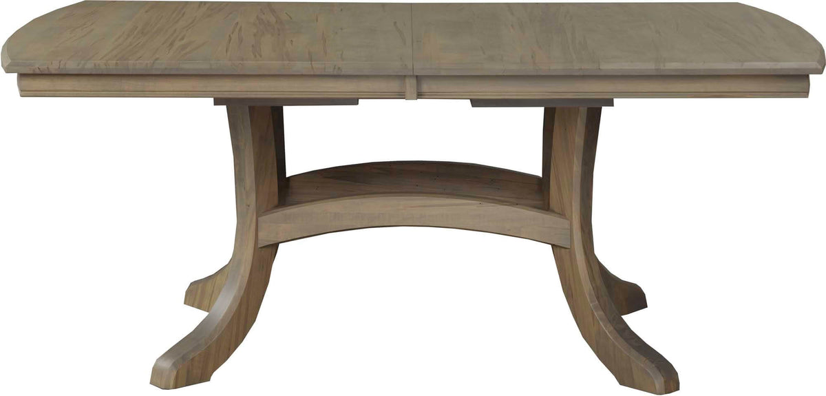 CARDINAL WOODCRAFT JORDAN DOUBLE PEDESTAL TABLE