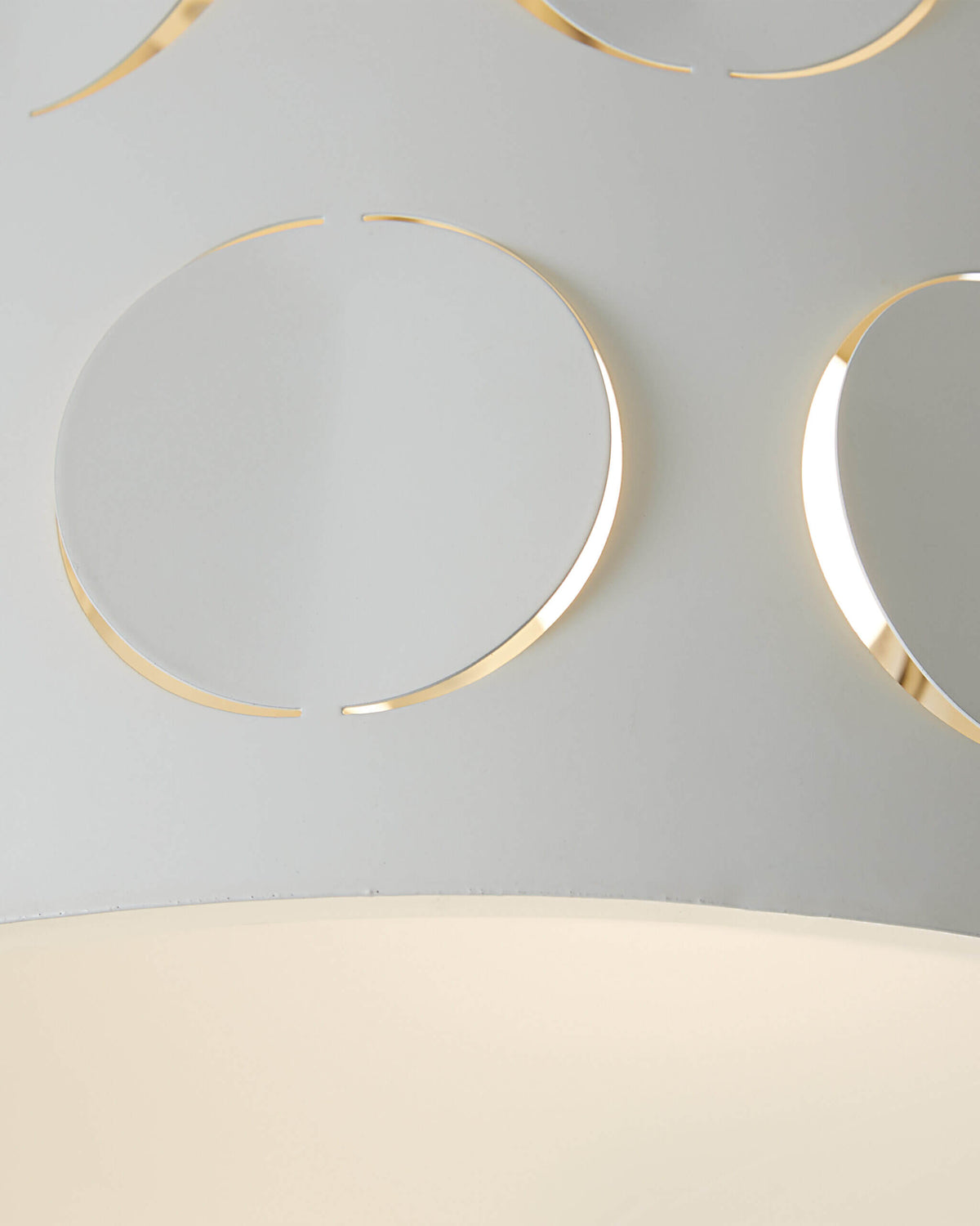 GENERATION LIGHTING Dottie Small Flush Mount Polished Nickel KSF1002PN