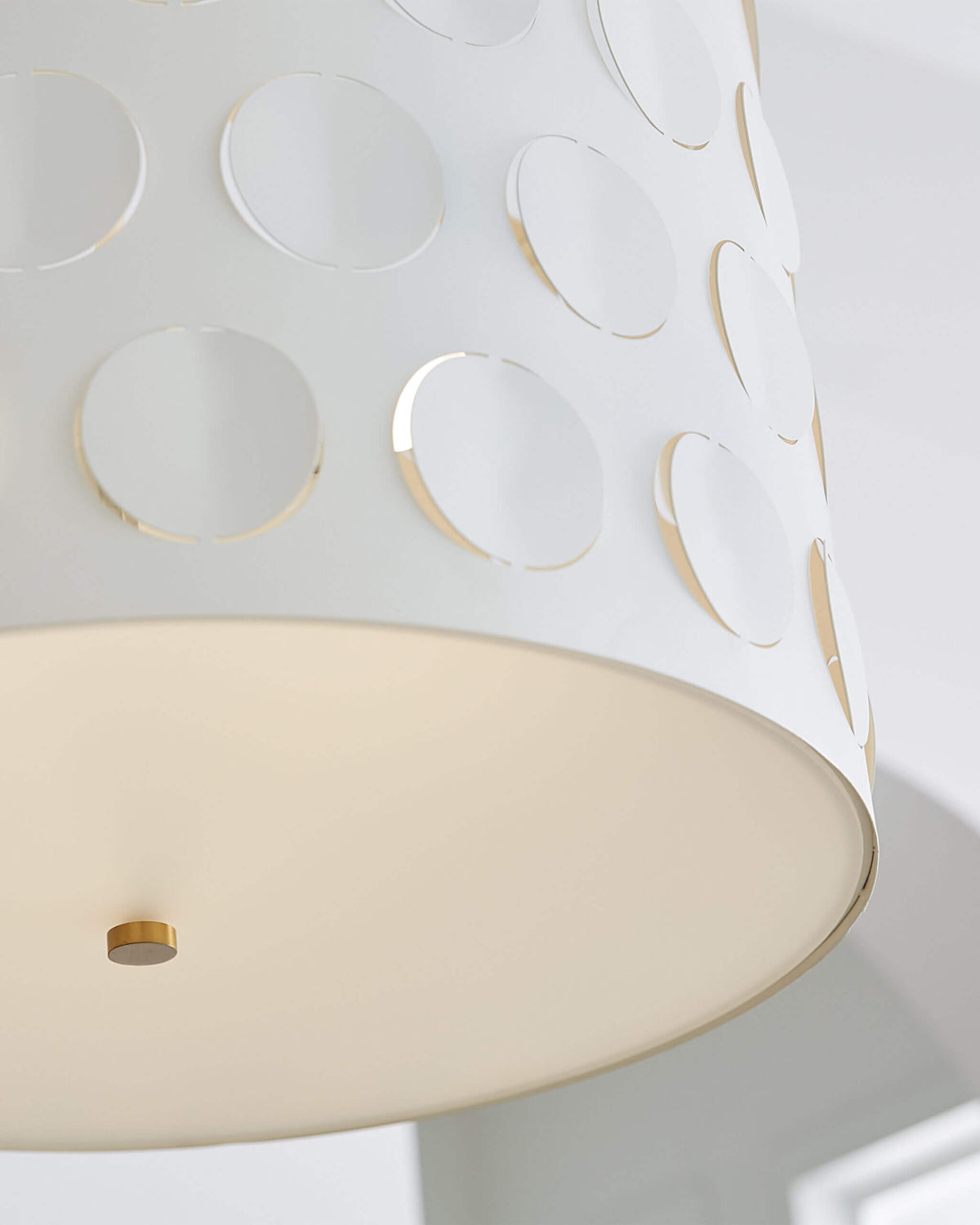 GENERATION LIGHTING Dottie Large Pendant Burnished Brass KSP1003BBS