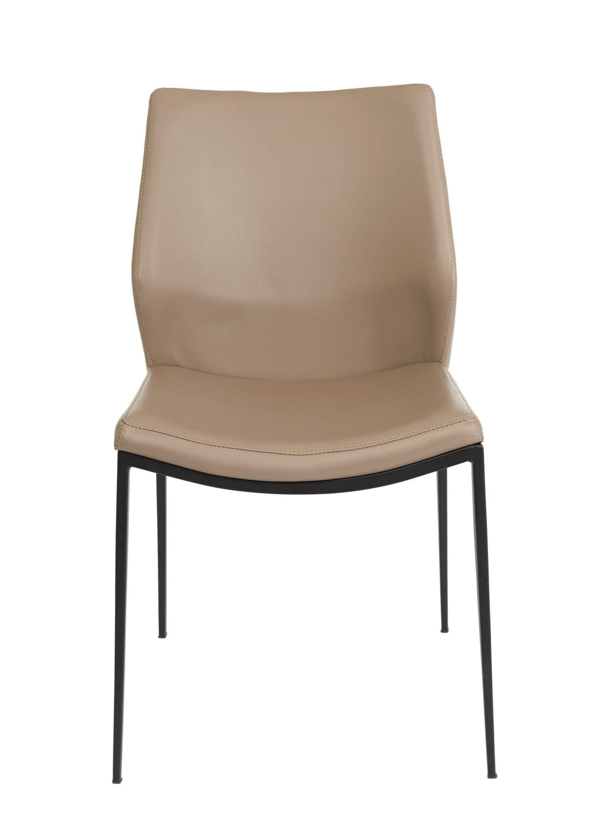 FURNISHINGS MATE KA CHAIR TAUPE SET OF TWO DC 034-LT