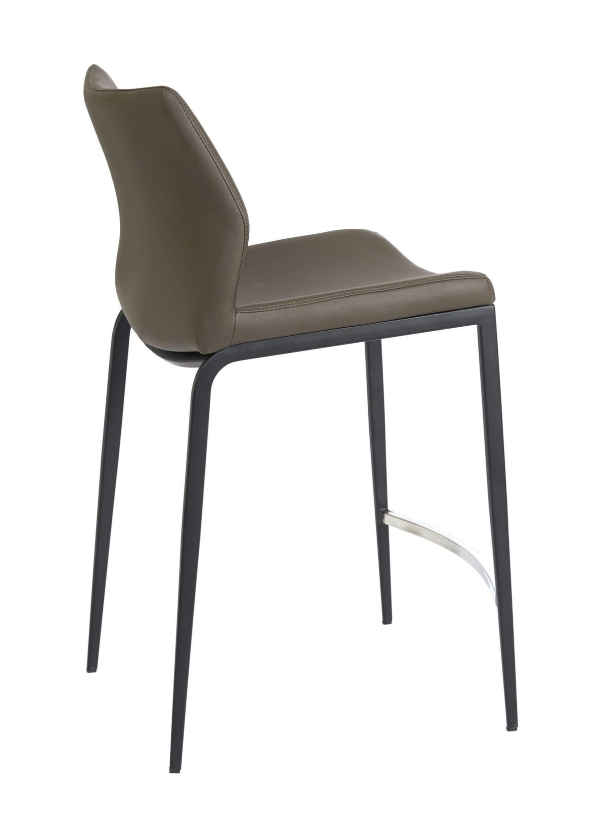 FURNISHINGS MATE KA COUNTER GREY STOOL SET OF TWO CS 034-GR