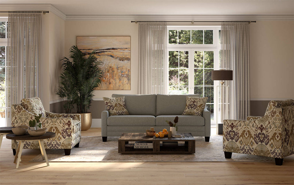 BRENTWOOD Kacey Fabric Sofa 1701-38