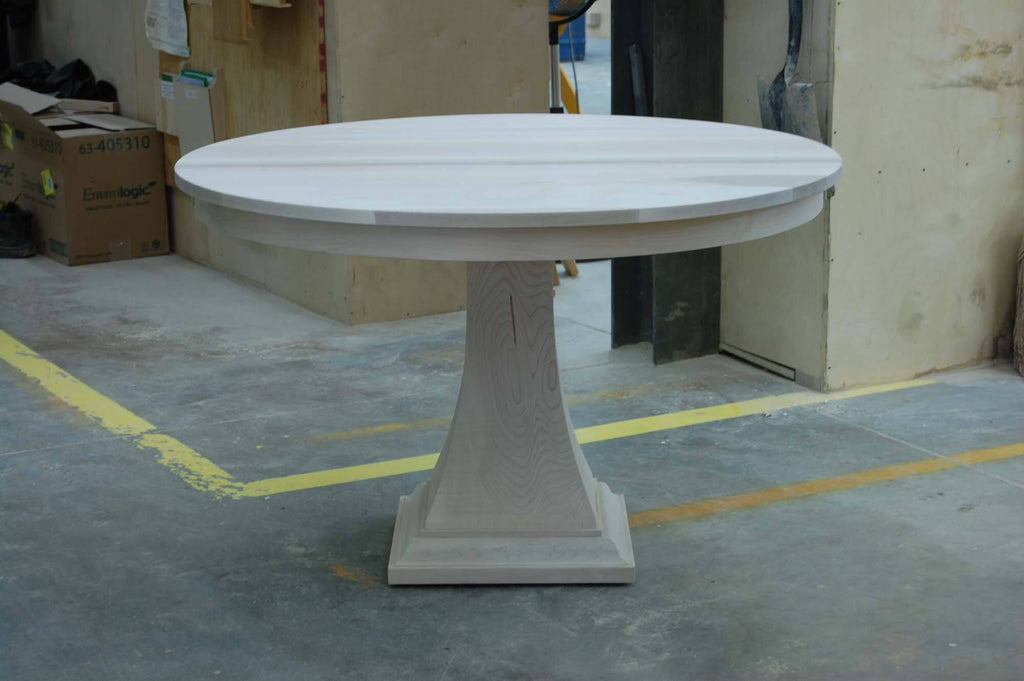 CARDINAL WOODCRAFT KEY WEST SINGLE PEDESTAL TABLE