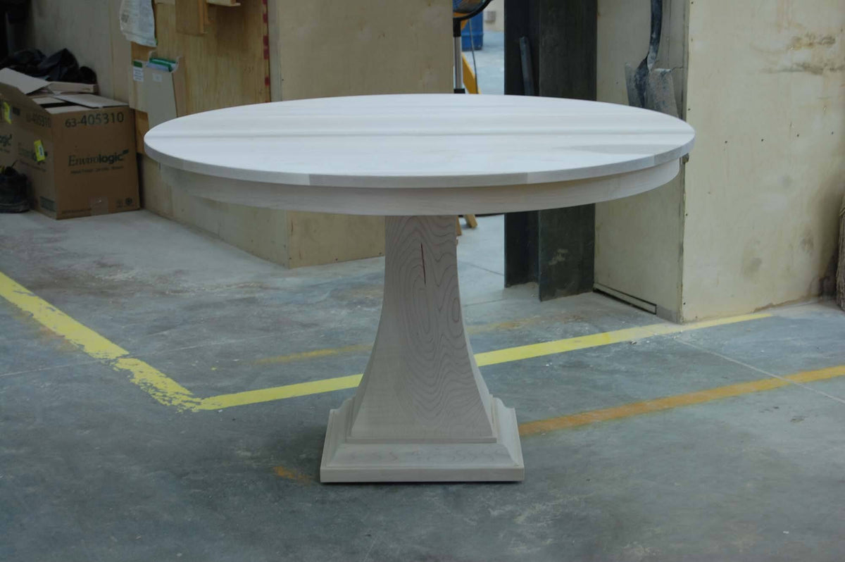 CARDINAL WOODCRAFT KEY WEST SINGLE PEDESTAL TABLE