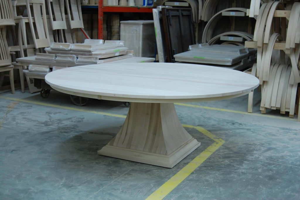 CARDINAL WOODCRAFT KEY WEST SINGLE PEDESTAL TABLE