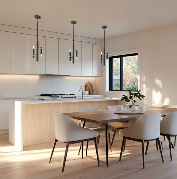 DVI LIGHTING KLONDIKE MINI PENDANT EVONY DVP42821EB+MF