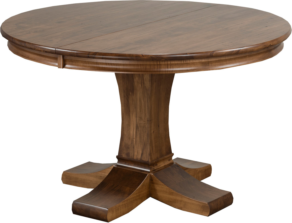 CARDINAL WOODCRAFT KUBLAI KAHN SINGLE PEDESTAL TABLE