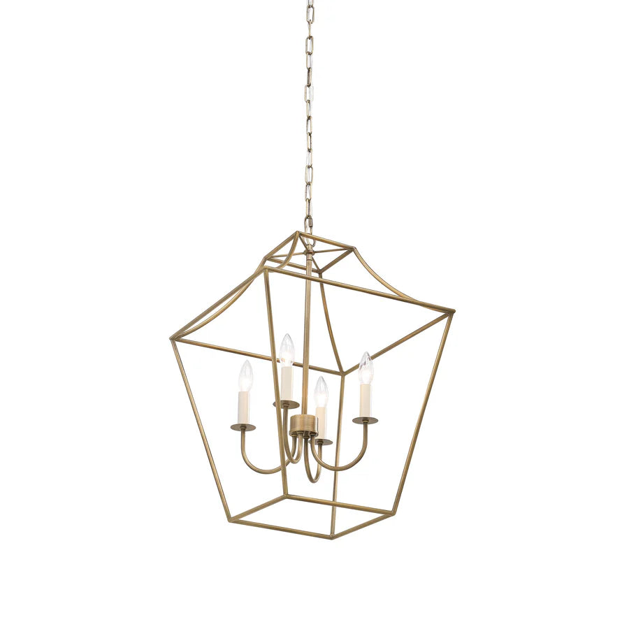RENWIL VERSAILLES CHANDELIER BRASS FRAME LPC4508