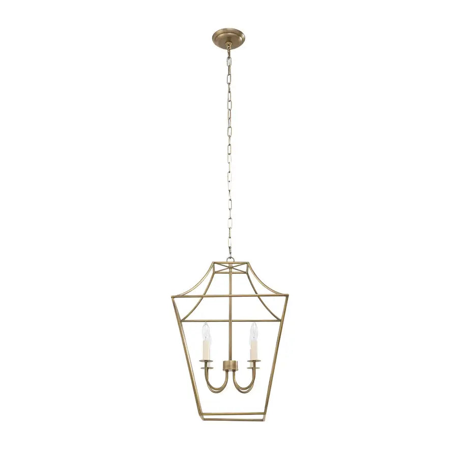 RENWIL VERSAILLES CHANDELIER BRASS FRAME LPC4508