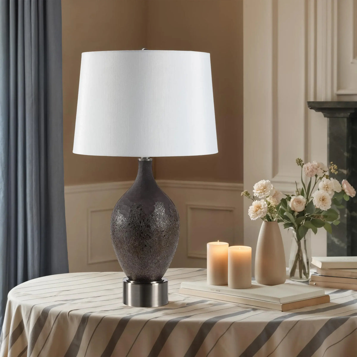 RENWIL NAPORA TABLE LAMP LPT1409PEV