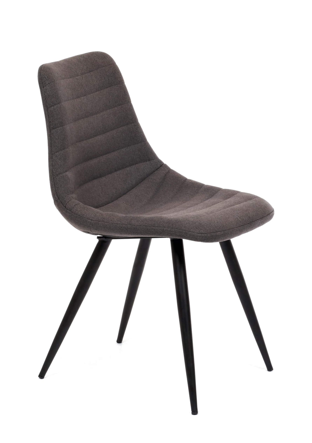 FURNISHINGS MATE LEE CHAIR GRAPHITE SET OF TWO DC 342-GP-MB