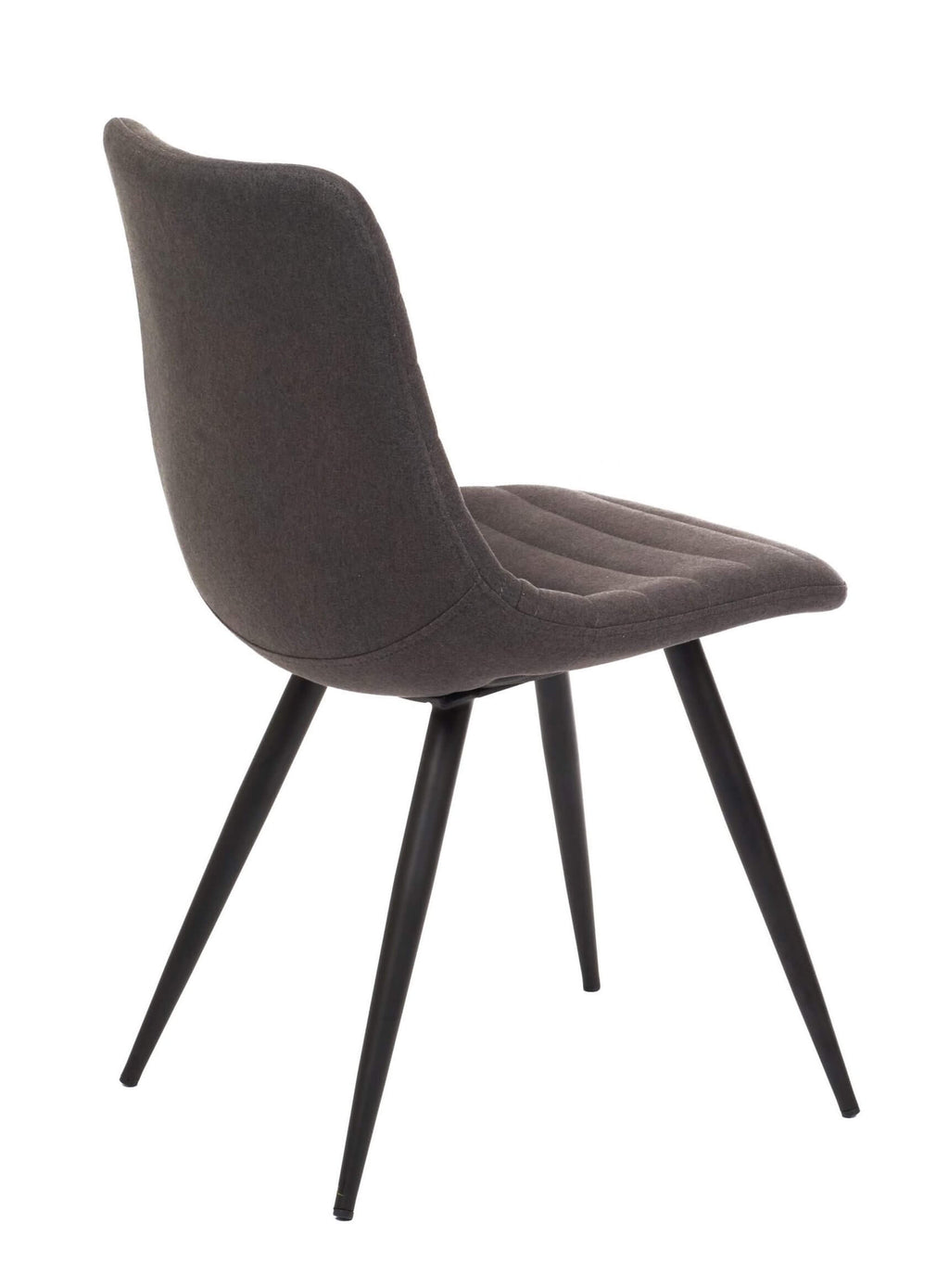 FURNISHINGS MATE LEE CHAIR GRAPHITE SET OF TWO DC 342-GP-MB