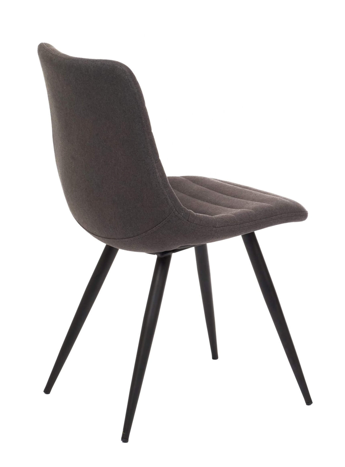 FURNISHINGS MATE LEE CHAIR GRAPHITE SET OF TWO DC 342-GP-MB