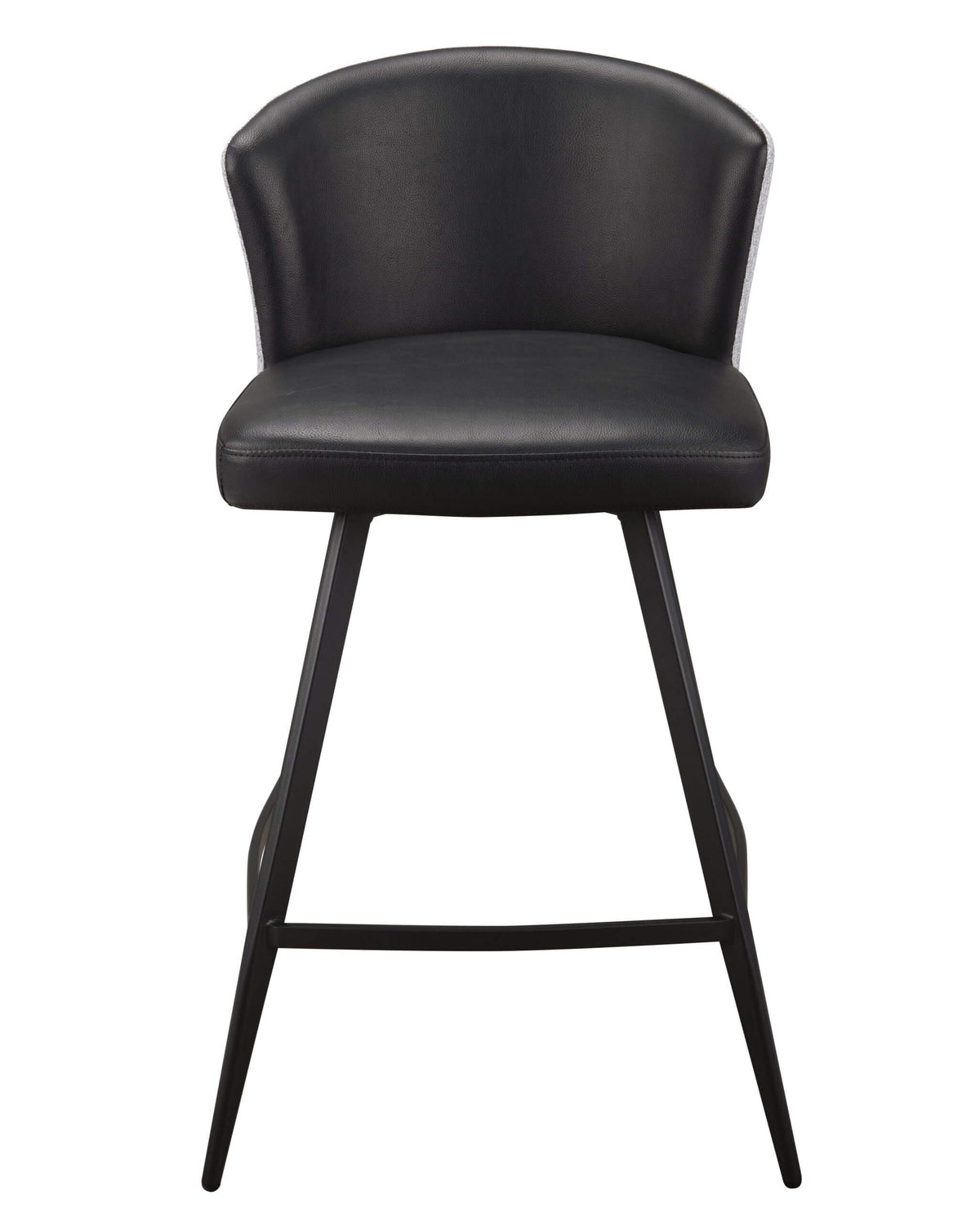 FURNISHINGS MATE LEONARD COUNTER STOOL SET OF TWO CS 6426-BL/PBB-MB