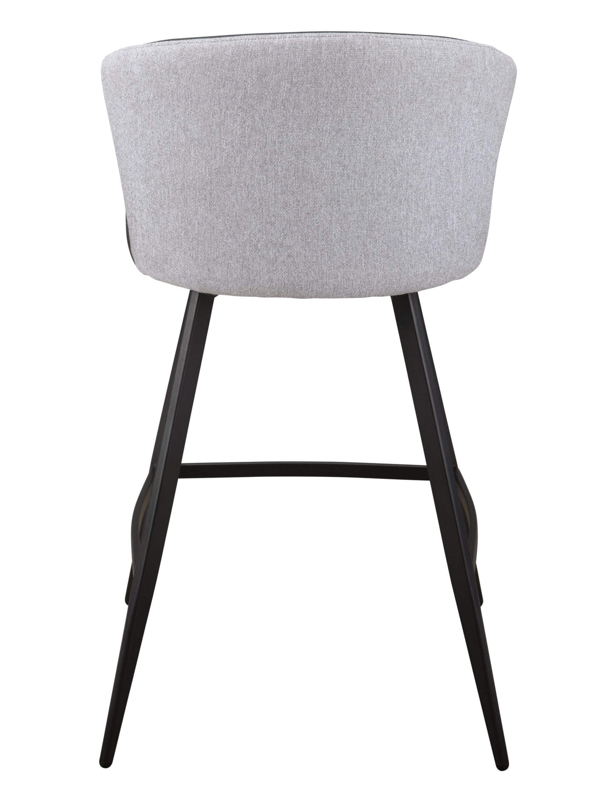 FURNISHINGS MATE LEONARD COUNTER STOOL SET OF TWO CS 6426-BL/PBB-MB