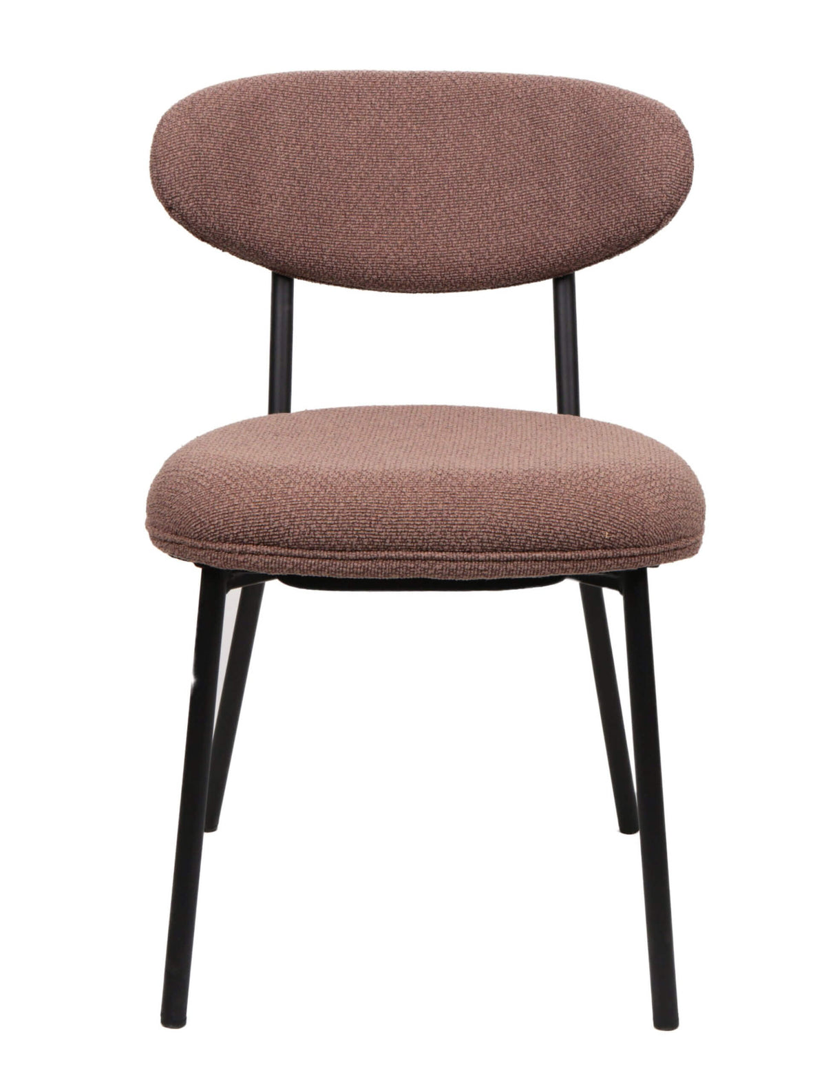 FURNISHINGS MATE LILA CHAIR (SET OF TWO)  MOKA DC-2301-MK-MB