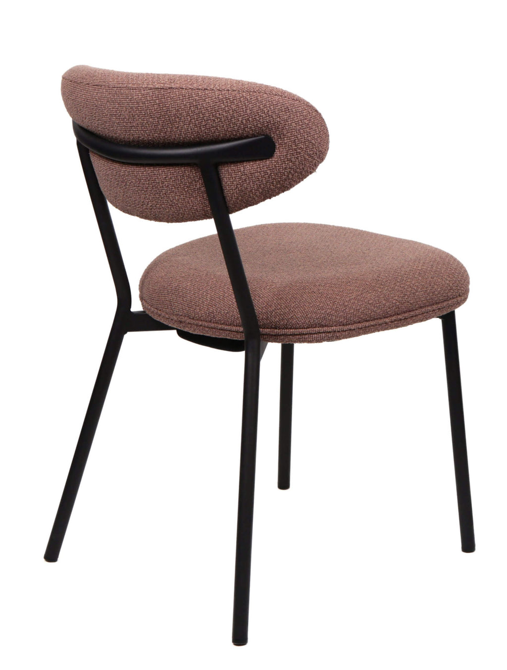FURNISHINGS MATE LILA CHAIR (SET OF TWO)  MOKA DC-2301-MK-MB