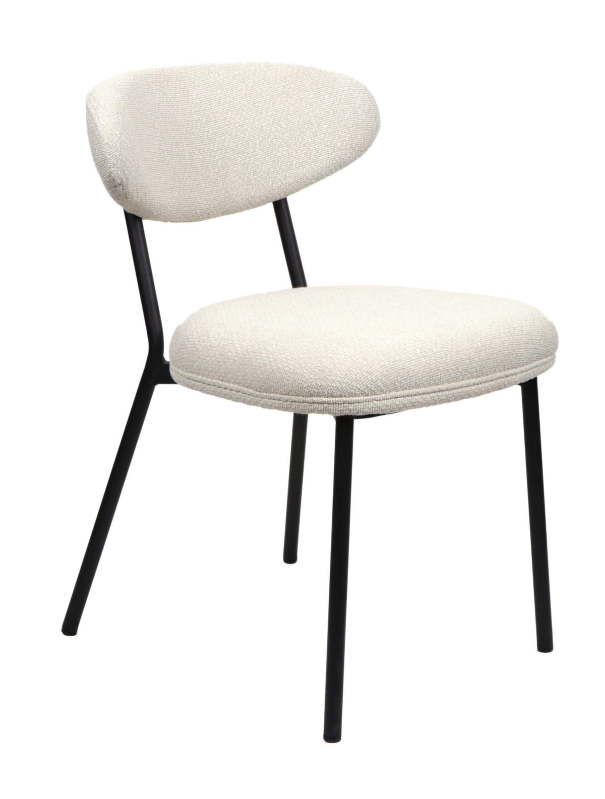 FURNISHINGS MATE LILA CHAIR (SET OF TWO) SAND DC-2301-SN-MB