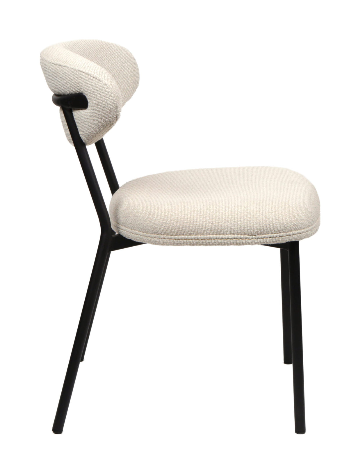 FURNISHINGS MATE LILA CHAIR (SET OF TWO) SAND DC-2301-SN-MB