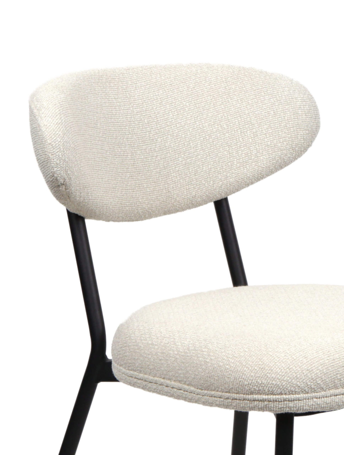 FURNISHINGS MATE LILA CHAIR (SET OF TWO) SAND DC-2301-SN-MB