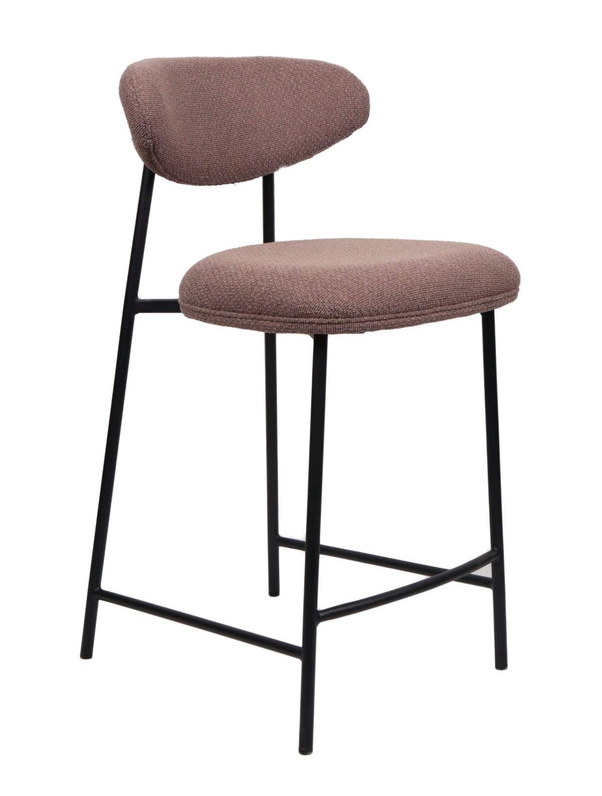 FURNISHINGS MATE LILA COUNTER STOOL (SET OF TWO)  MOKA CS-2301-MK-MB