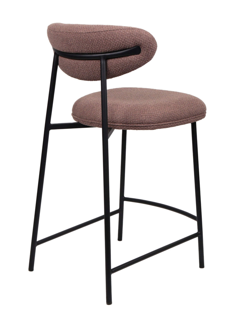 FURNISHINGS MATE LILA COUNTER STOOL (SET OF TWO)  MOKA CS-2301-MK-MB