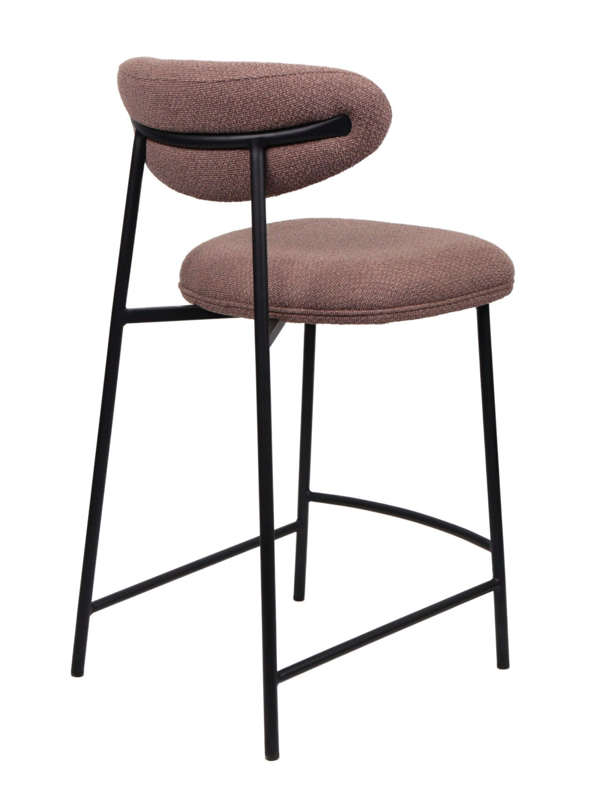 FURNISHINGS MATE LILA COUNTER STOOL (SET OF TWO)  MOKA CS-2301-MK-MB