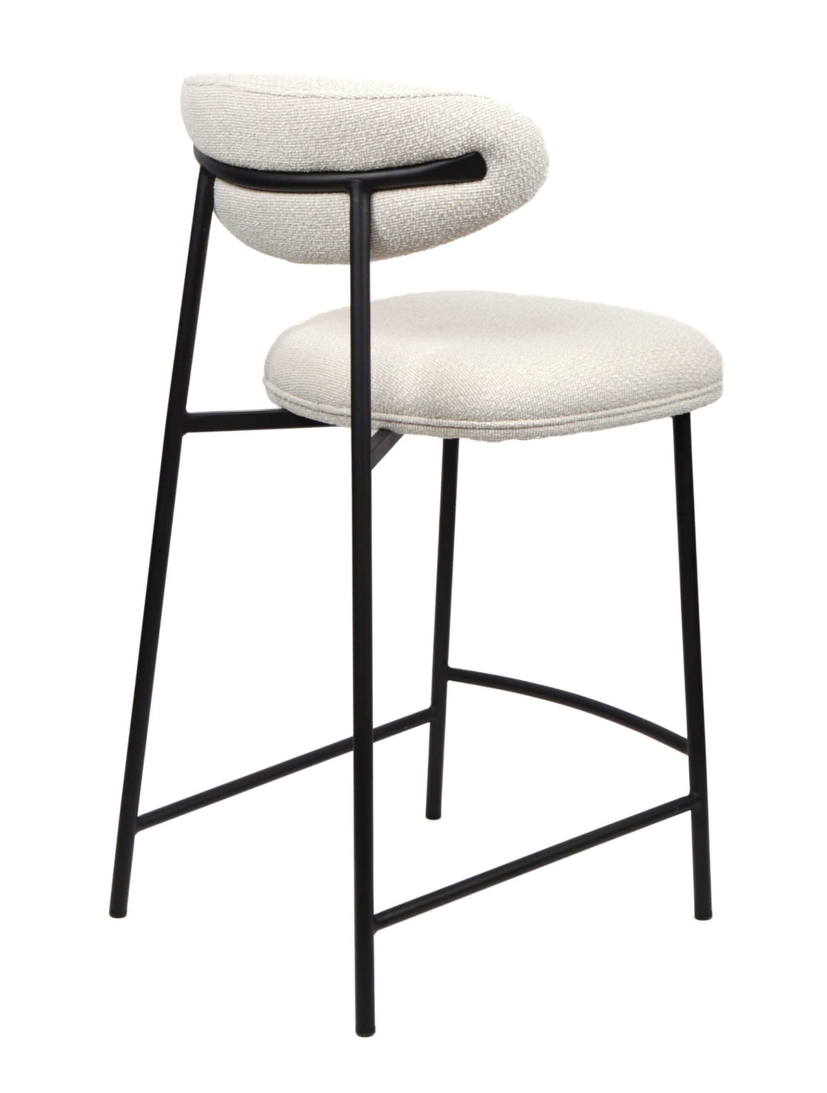 FURNISHINGS MATE LILA COUNTER STOOL (SET OF TWO) SAND CS-2301-SN-MB