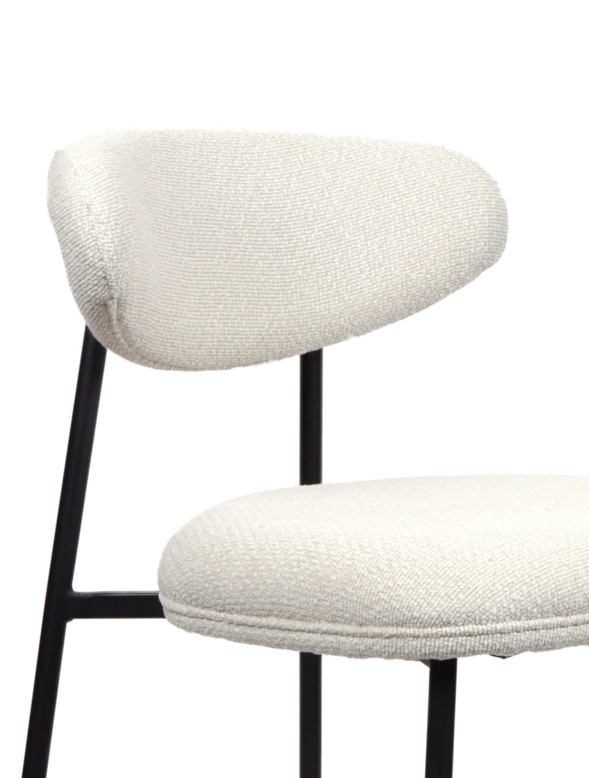 FURNISHINGS MATE LILA COUNTER STOOL (SET OF TWO) SAND CS-2301-SN-MB