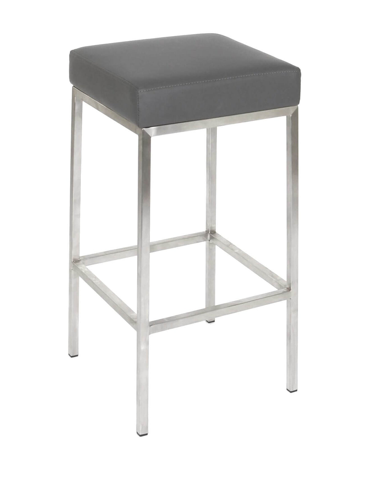FURNISHINGS MATE LLOYD BAR STOOL SET OF TWO BS 038A-GR-SS