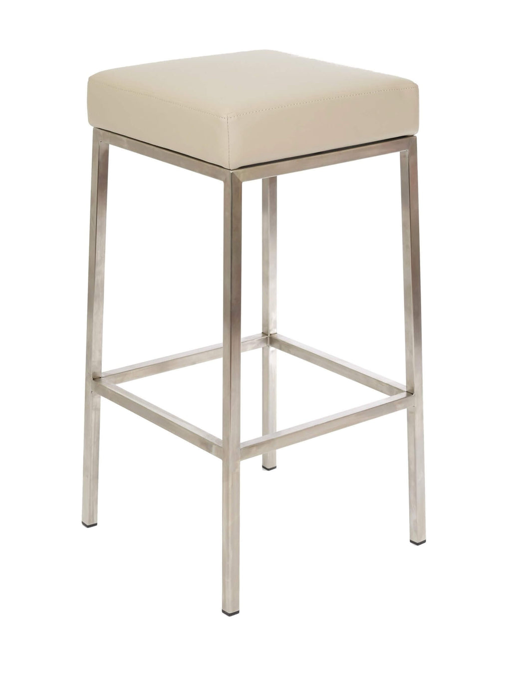 FURNISHINGS MATE LLOYD BAR STOOL TAUPE SET OF TWO BS 038A-TA-SS