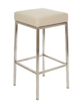 FURNISHINGS MATE LLOYD BAR STOOL TAUPE SET OF TWO BS 038A-TA-SS