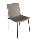 FURNISHINGS MATE LUCA CHAIR (SET OF TWO) TAUPE DC-613-LT-MB