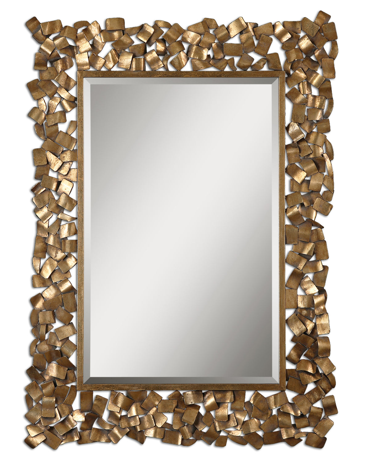 Uttermost Capulin Antique Gold Mirror 12816