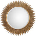 Uttermost Marlo Round Gold Mirror 08137