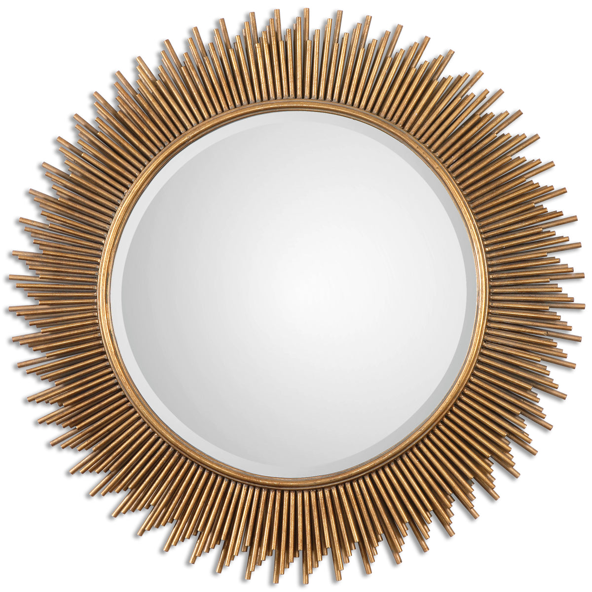 Uttermost Marlo Round Gold Mirror 08137