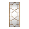 Uttermost Kennis Gold Leaf Leaner Mirror 13922